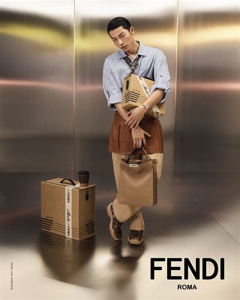 Fendi Mens Spring Ad Campaign The Impression