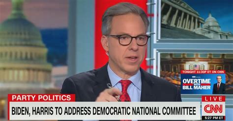 Jake Tapper Shocked At Dem Saying He Wont Support Biden If Dnc Strips