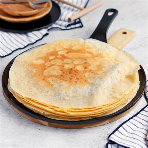 Traditional French Crêpes A Baking Journey