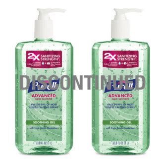 Purell Advanced Hand Sanitizer Soothing Gel Ec