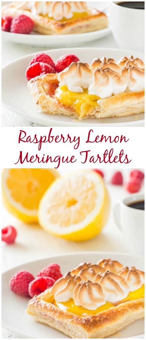 Raspberry Lemon Meringue Tartlets Sweet Savory By Shinee