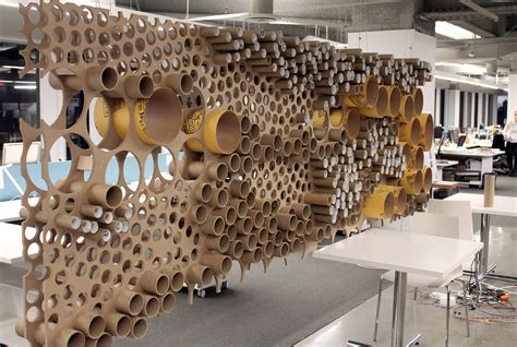 Recycling In Practice: Perkins + Will Finds New Life for Cardboard Tubes | ArchDaily