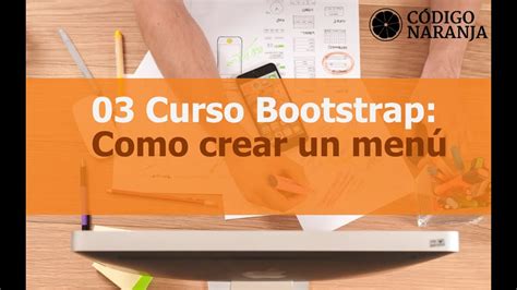 Como crear un menù en bootstrap YouTube