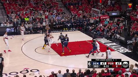 NBA Playoff 2019 Nuggets Vs Trail Blazers Round 2 Game 4 Move 35