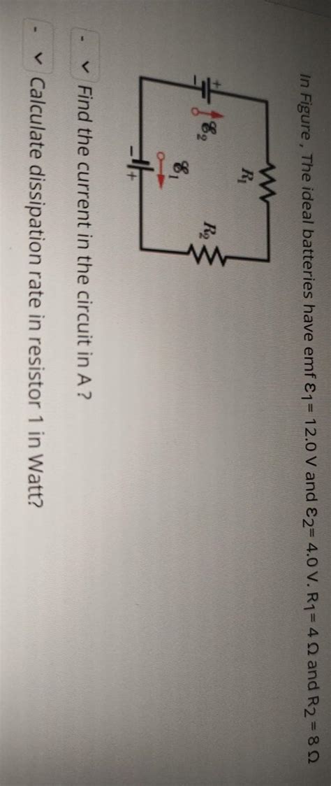 Solved In Figure The Ideal Batteries Have Emf V Chegg