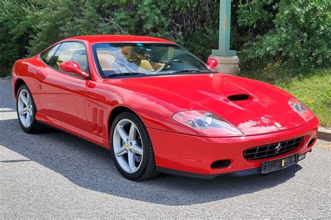 52k Kilometer Euro 2003 Ferrari 575M Maranello 6 Speed For Sale On BaT