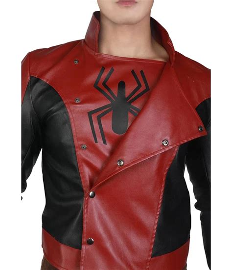 Last Stand Spiderman Jacket Peter Parker Leather Jacket