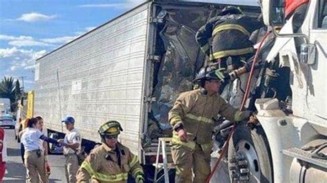 Falla En Los Frenos De Un Tr Iler Provoc Accidente