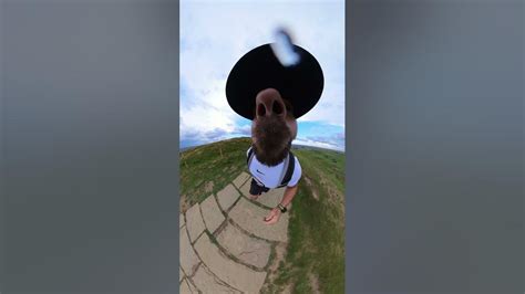 Insta360 X3 Nose Mode On Mam Tor 🏕 Youtube