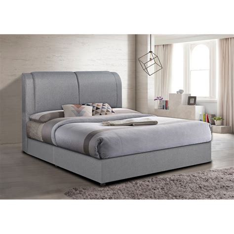 Sarina Upholstered Queen Divan Bed Modern Contemporary Design With