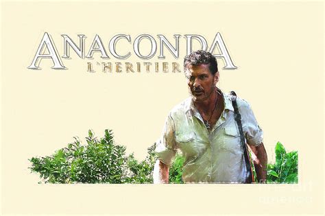 Mo4987 Vintage Sketch Anaconda 3 The Offspring Movie Poster Digital Art ...