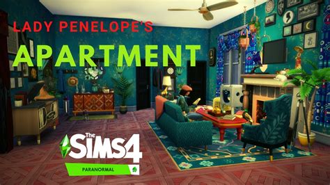 Paranormal Stuff Pack Lady Penelope S Apartment The Sims 4 Speed