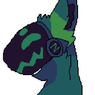 Pixel Art Primagen Protogen Amino Amino