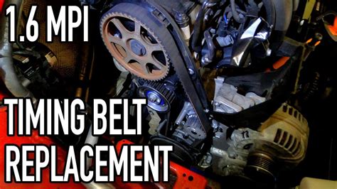 1 6 MPI Timing Belt Replacement BSE BGU Engine YouTube