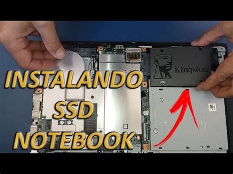 Como Instalar SSD Em Qualquer Notebook Troca De HD Por SSD YouTube