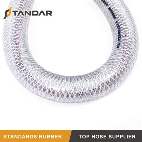 Low Temperature Pvc Anti Static Spiral Steel Wire Polyester Reinforced