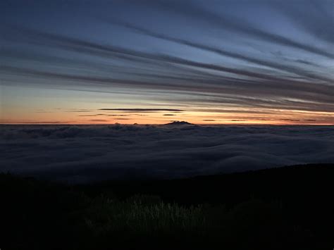 Got up at 4am to climb mount Taranaki in New Zealand. Caught this ...