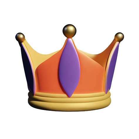 Queen Crown 3d Rendering Icon Illustration 28865805 Png