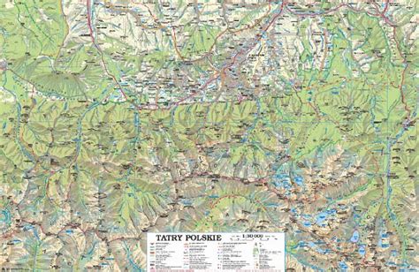 Tatry Polskie Kompaktowe Mapa Turystyczna 130 000 Sygnatura