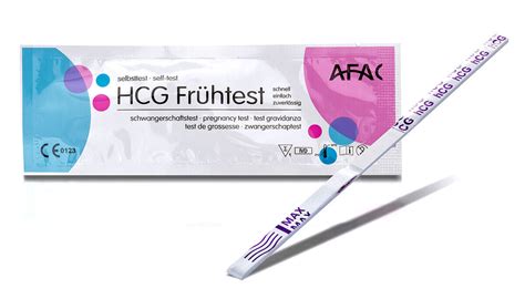 X Afac Schwangerschaftstest Fr Htest Miu Ml Hohe Qualit T