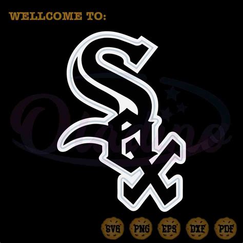 White Sox MLB Baseball Team Best SVG For Cricut Sublimation Files