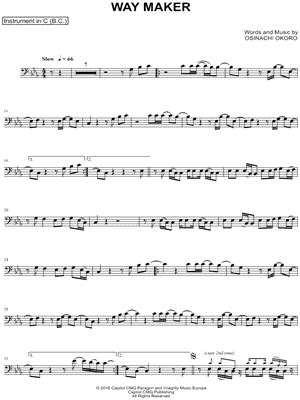 "Way Maker" Sheet Music - 35 Arrangements Available Instantly - Musicnotes