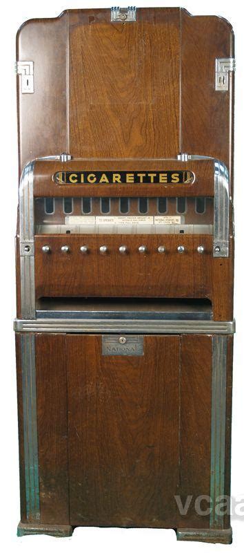 Cigarette Vending Machine W Stand Mfg By National Vend