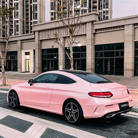 Matte Metallic Pearl Pink Car Wrap