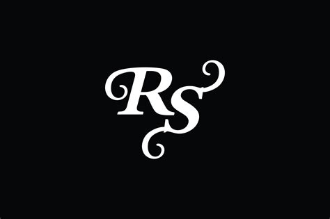 Monogram Rs Logo V2 Graphic By Greenlines Studios · Creative Fabrica