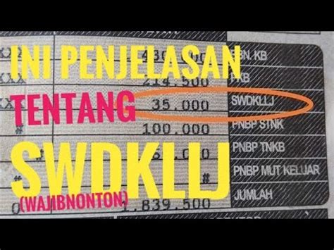 INI PENJELASAN TENTANG SWDKLLJ YANG ADA DI STNK KEDARAAN ANDA YouTube