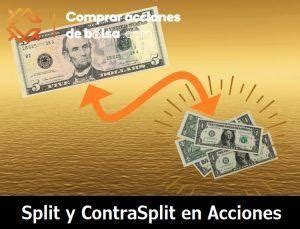 Split Y Contrasplit De Acciones Split Bolsa