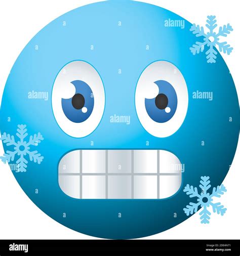 Smiley Face Icon Cold