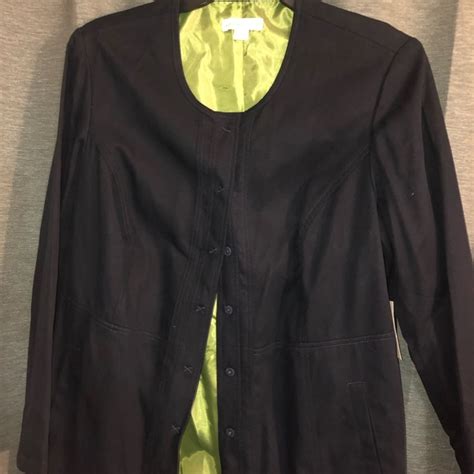 Coldwater Creek Jackets Coats Coldwater Creek Navy Blazer Poshmark