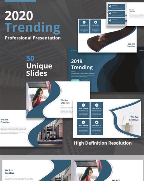 Trending Powerpoint Template Templatemonster