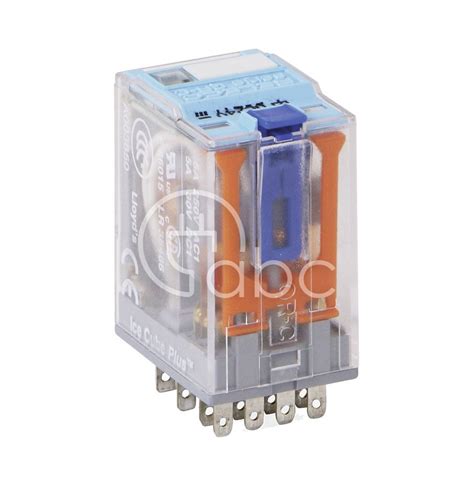 Przekaźnik przemysłowy 4P 5 A 24 V DC C9 A42FX DC24V COMAT RELECO