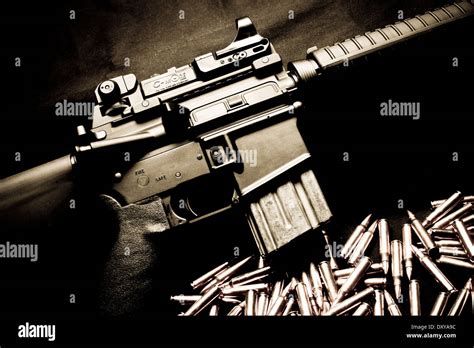 carbine high resolution stock photography  images alamy