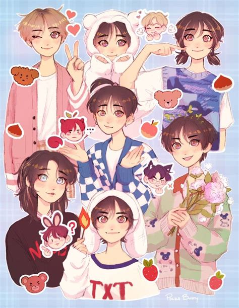 Beomgyu Fan Art Kpop Fanart Anime