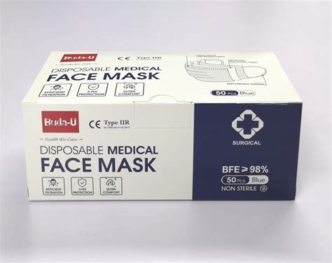 Type Iir Disposable Surgical Face Mask For Hospital Ply Face Mask En