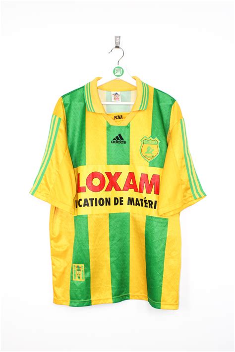 1998 99 FC Nantes Home Jersey XL RB Classic Soccer Jerseys