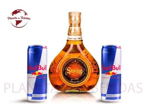 Combo Whisky Johnnie Walker Swing Ml Energ Tico Red Bull Ml