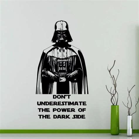 Darth Vader Star Wars Wall Sticker Vinyl Wall Decals Art Decor Home