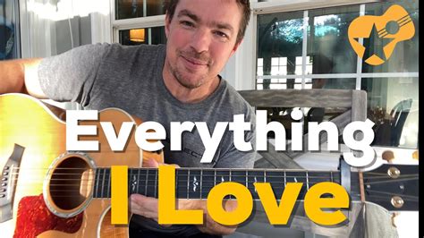 Everything I Love Morgan Wallen Beginner Guitar Lesson Youtube