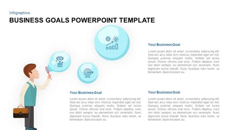 Business Goals PowerPoint Template and Keynote Slide