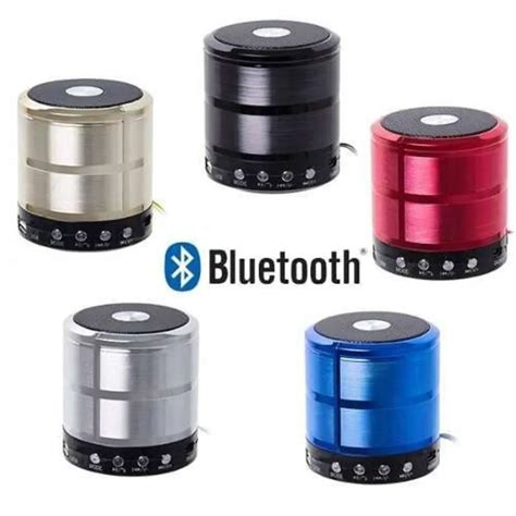 Caixa De Som Mini Speaker Via Bluetooth No Shoptime