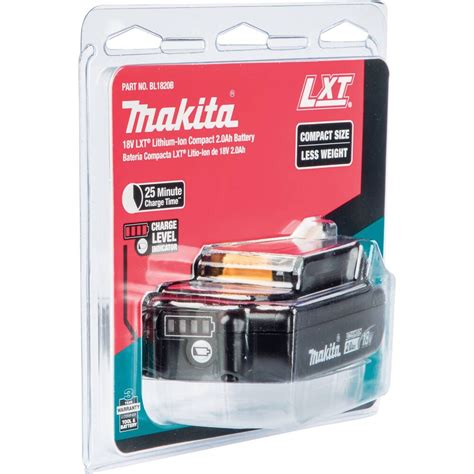 White Cap Makita 18v Lithium Ion Lxt Compct Battery 2 0ah