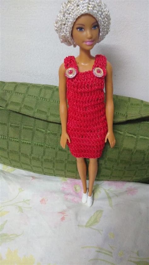 Pin De Maminette Maminette Em B Barbie Robe Courte Au Crochet