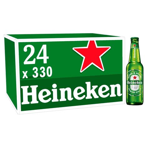 Heineken Original Premium Lager Beer Abv Multipack Bottle X Ml