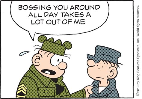 Beetle Bailey Comic Strip 2019 10 07 Comics Kingdom