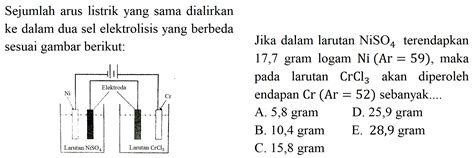 Tuliskan Reaksi Elektrolisis Dari Lelehan Nacl Dengan Ele