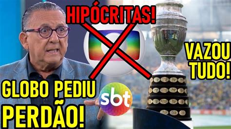 A CASA CAIU VAZA PEDIDO DE PERDÃO DA GLOBO À CONMEBOL e TENTATIVA DE